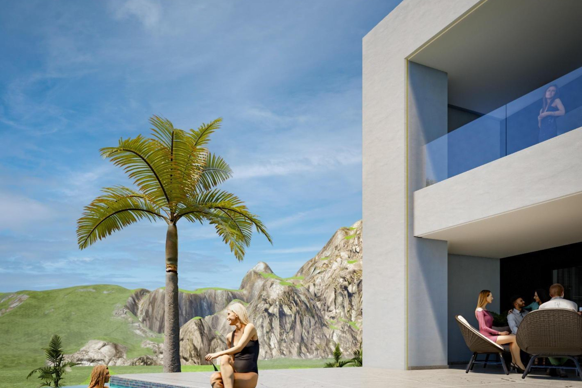 Nieuwbouw Woningen - Villa - La Nucía - Benidorm