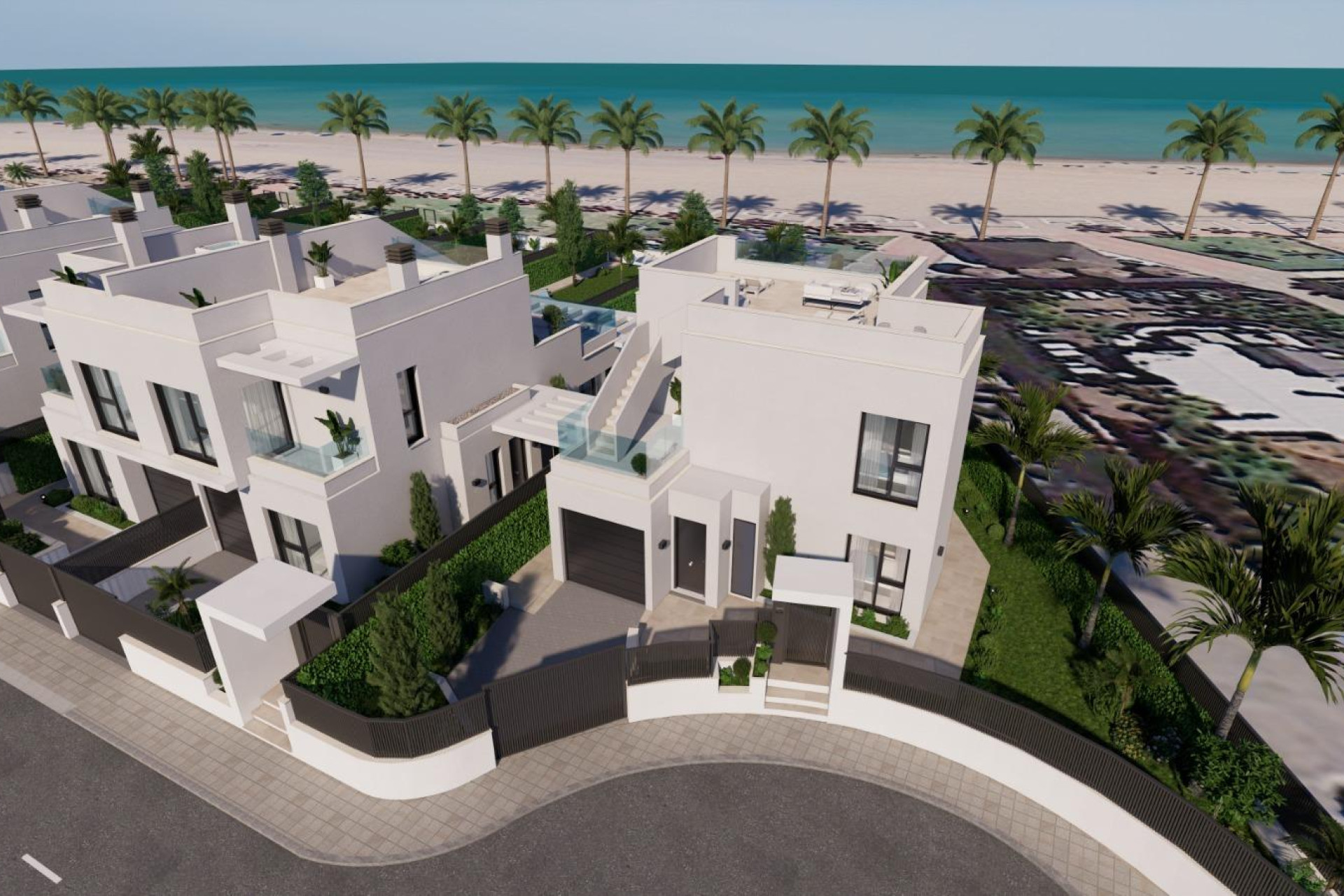 Nieuwbouw Woningen - Villa - Los Alcazares - Punta Calera