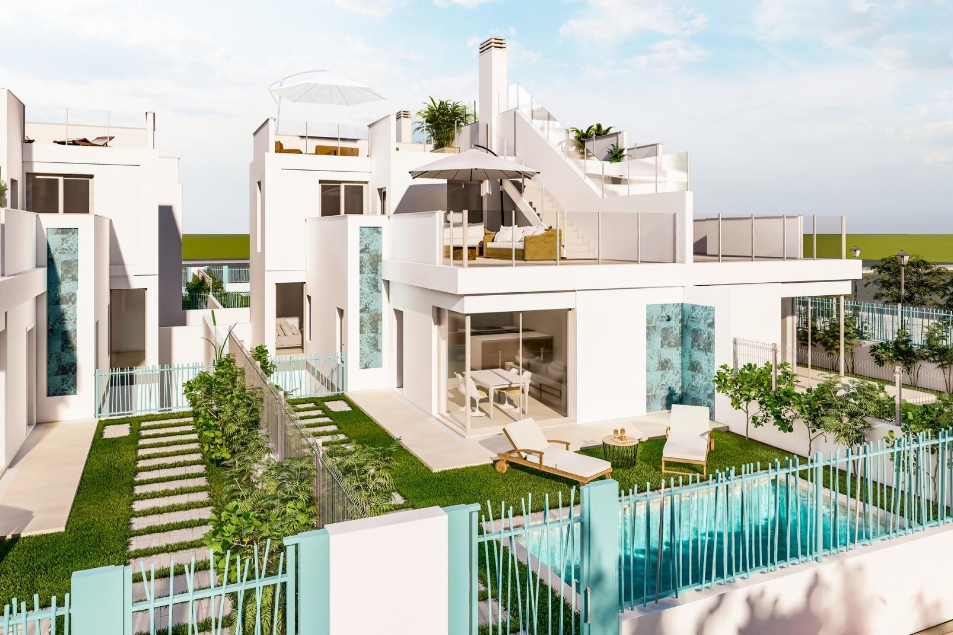 Nieuwbouw Woningen - Villa - Los Alcazares - Torre del Rame