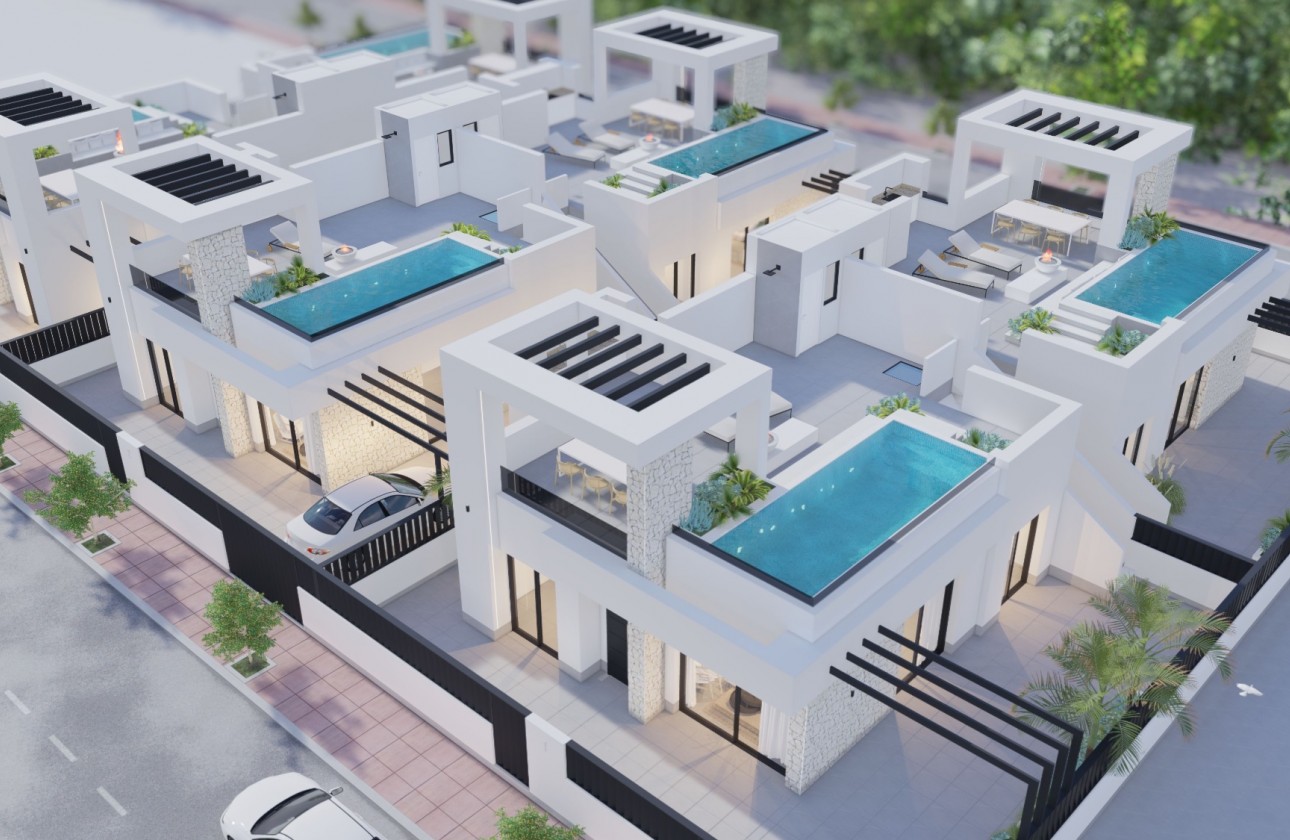 Nieuwbouw Woningen - Villa - Los Alcazares