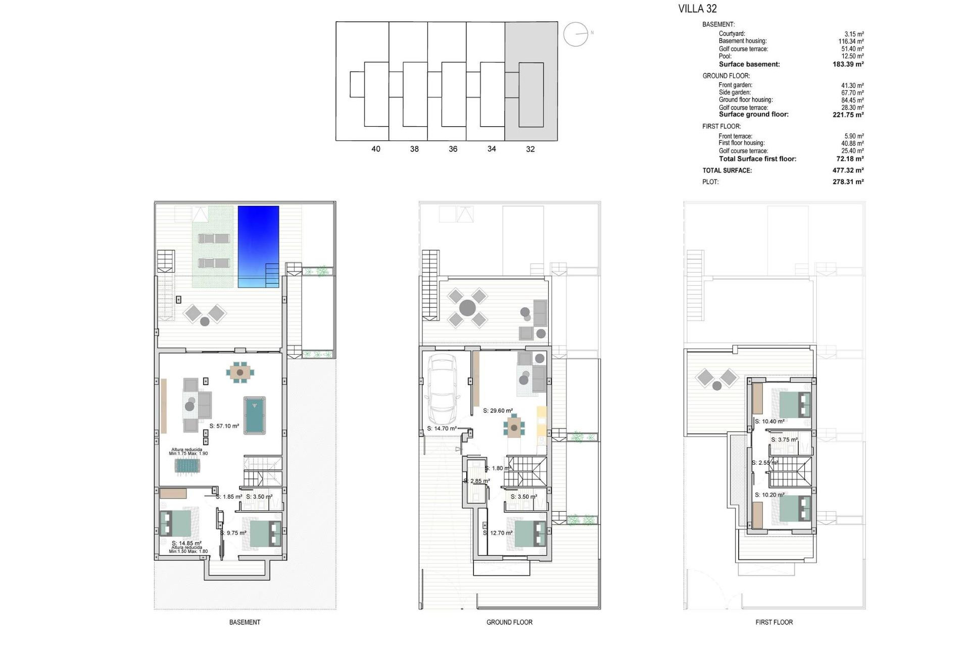 Nieuwbouw Woningen - Villa - Los Alcazares