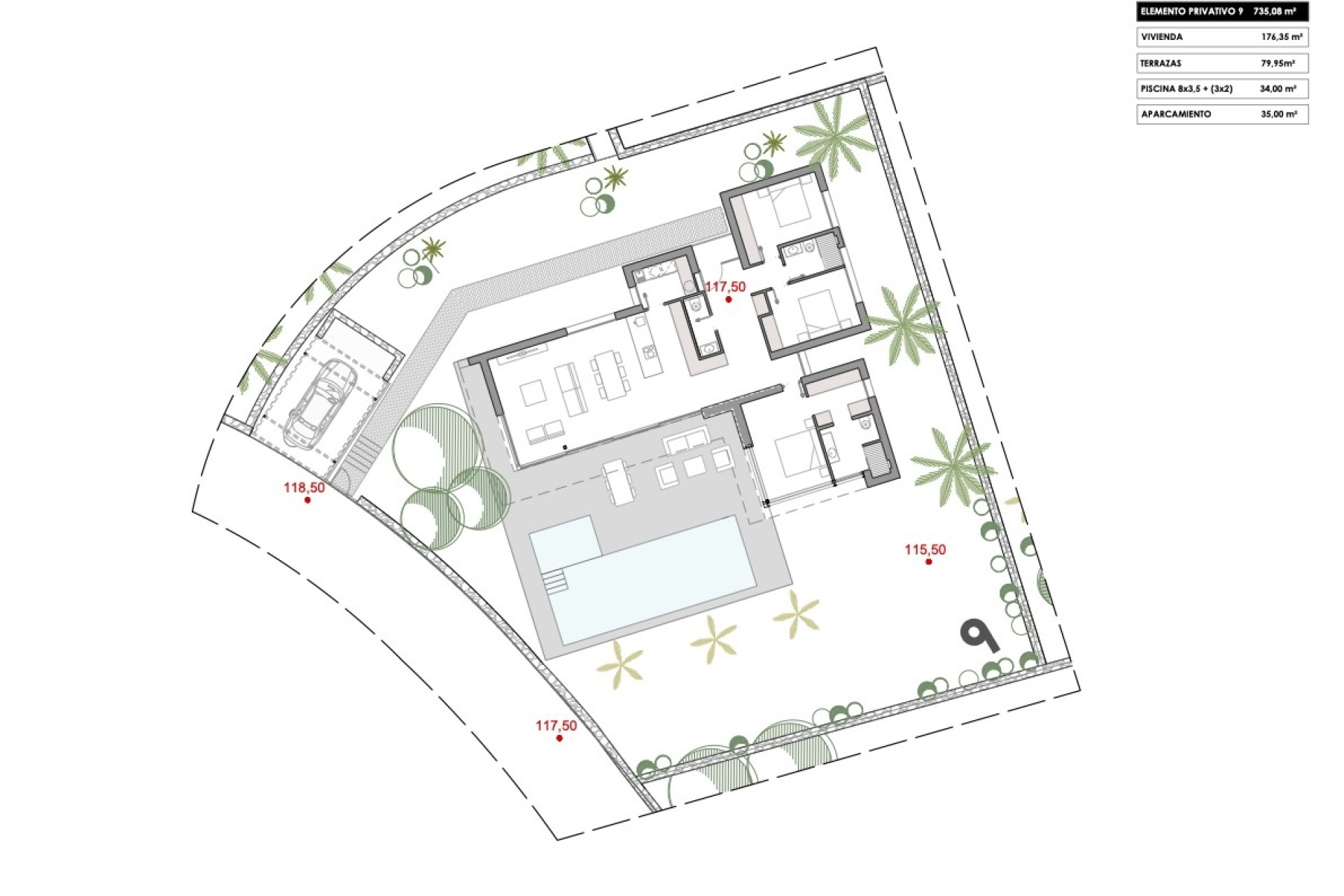 Nieuwbouw Woningen - Villa - Orihuela Costa - Las Colinas Golf