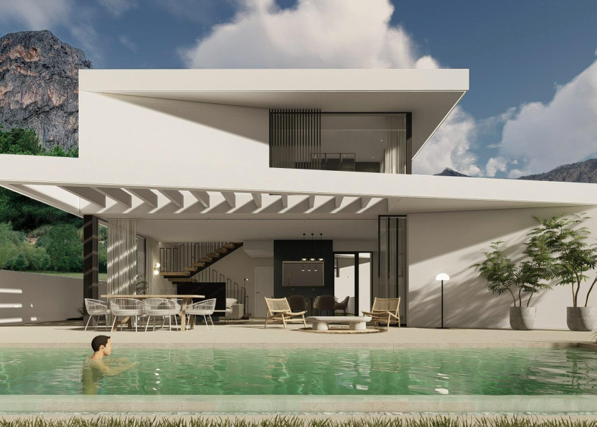 Nieuwbouw Woningen - Villa - Polop - Benidorm