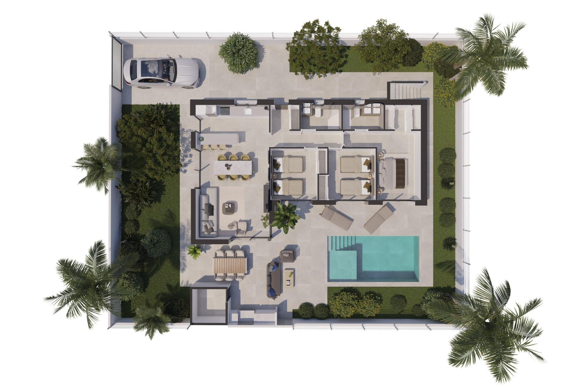 Nieuwbouw Woningen - Villa - Polop - Benidorm