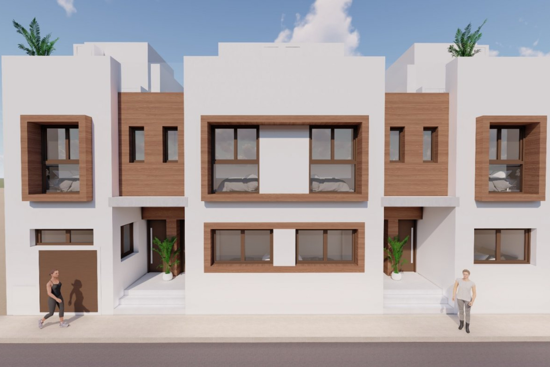 Nieuwbouw Woningen - Villa - San Javier - pueblo