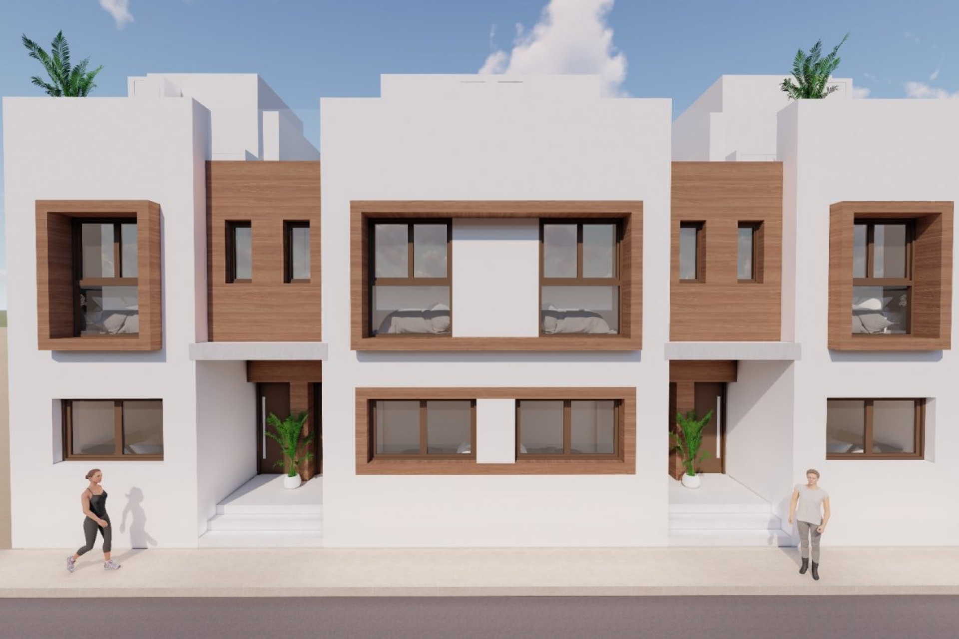 Nieuwbouw Woningen - Villa - San Javier - pueblo