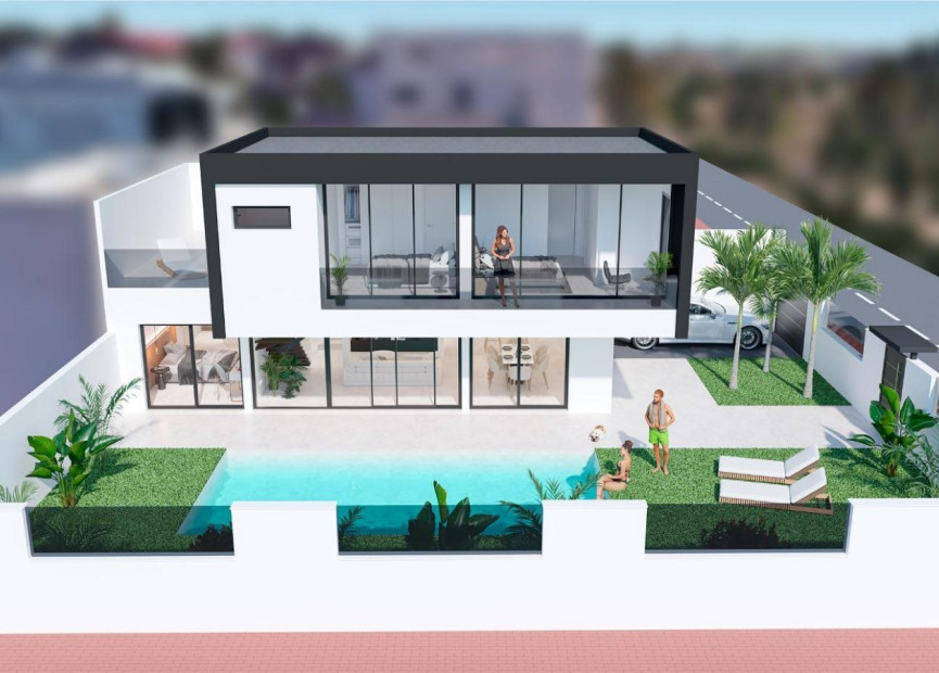 Nieuwbouw Woningen - Villa - San Pedro del Pinatar - Los Alcazares