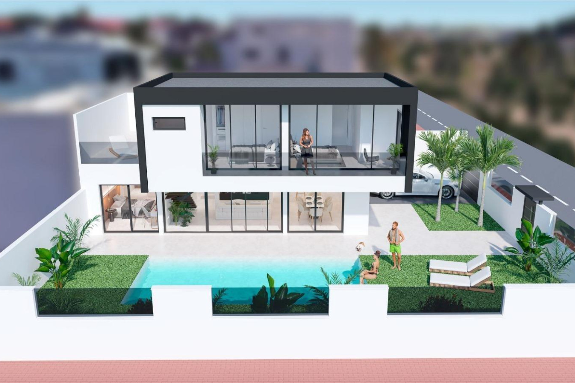 Nieuwbouw Woningen - Villa - San Pedro del Pinatar - Los Alcazares