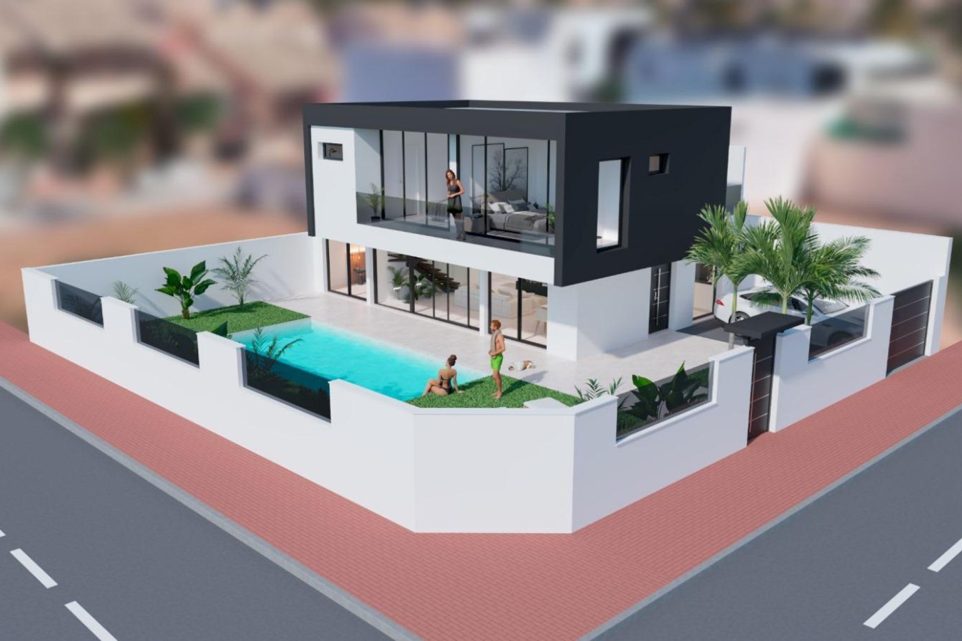 Nieuwbouw Woningen - Villa - San Pedro del Pinatar - Los Alcazares