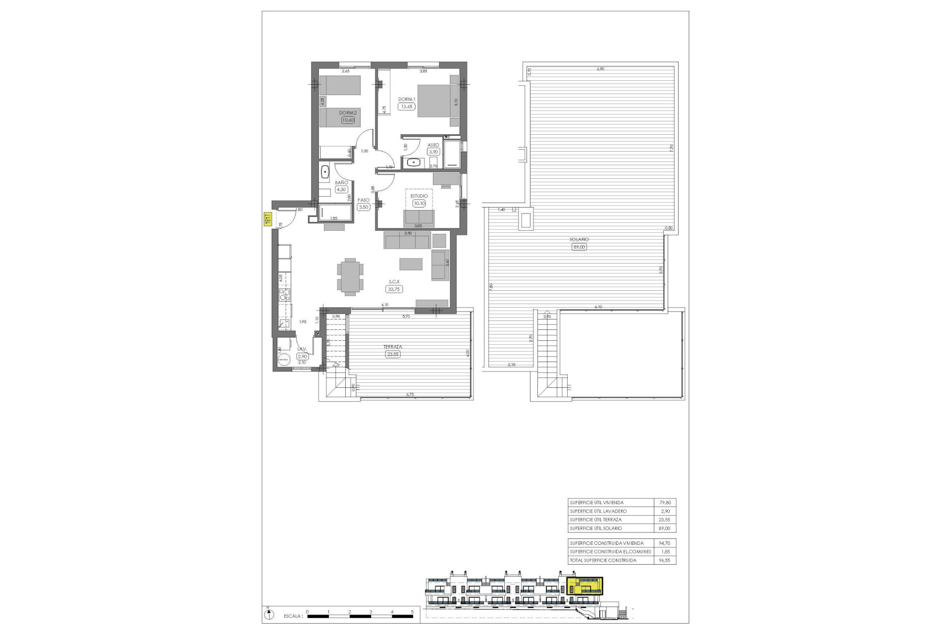 Obra nueva - 1. Apartamento / piso - Algorfa - Costa Blanca Sur