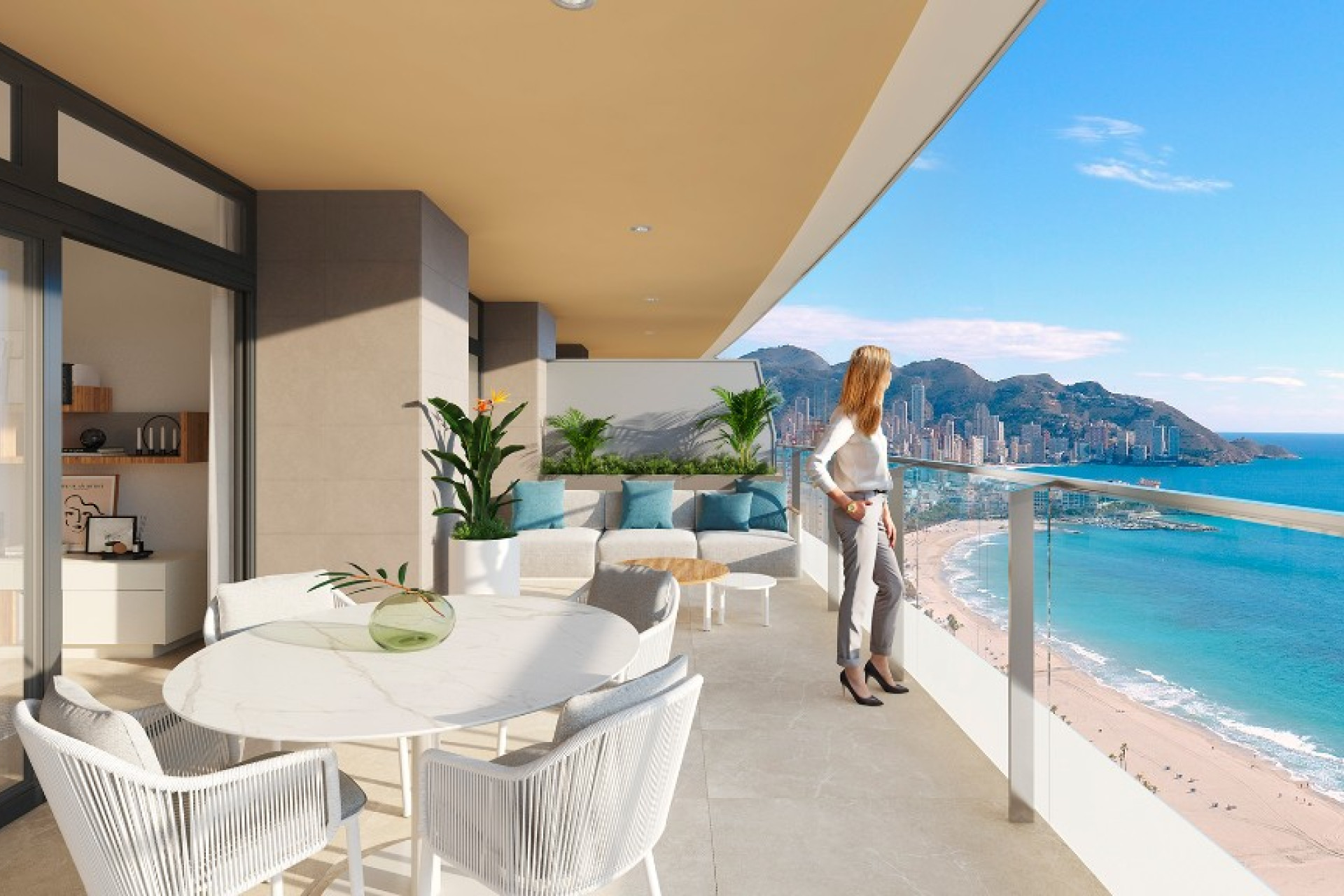 Obra nueva - 1. Apartamento / piso - Benidorm - Costa Blanca Norte 