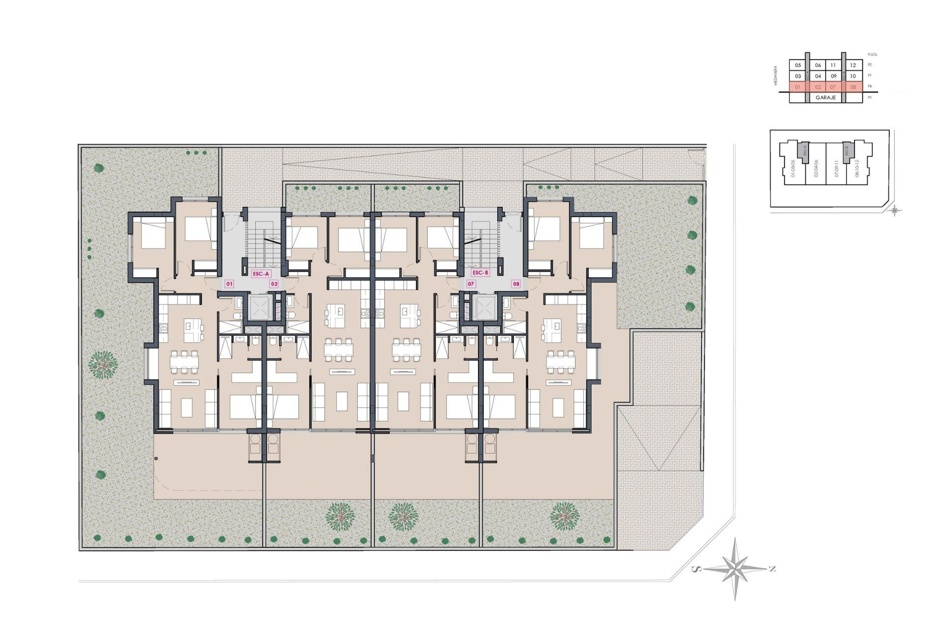 Obra nueva - 1. Apartamento / piso - Benijófar - Costa Blanca Sur