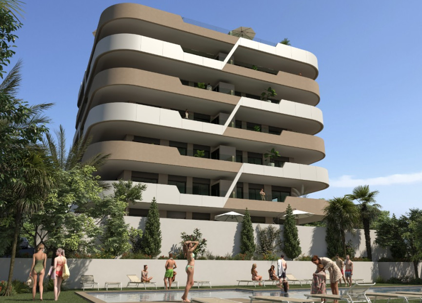 Obra nueva - 1. Apartamento / piso - Gran Alacant - Costa Blanca Sur