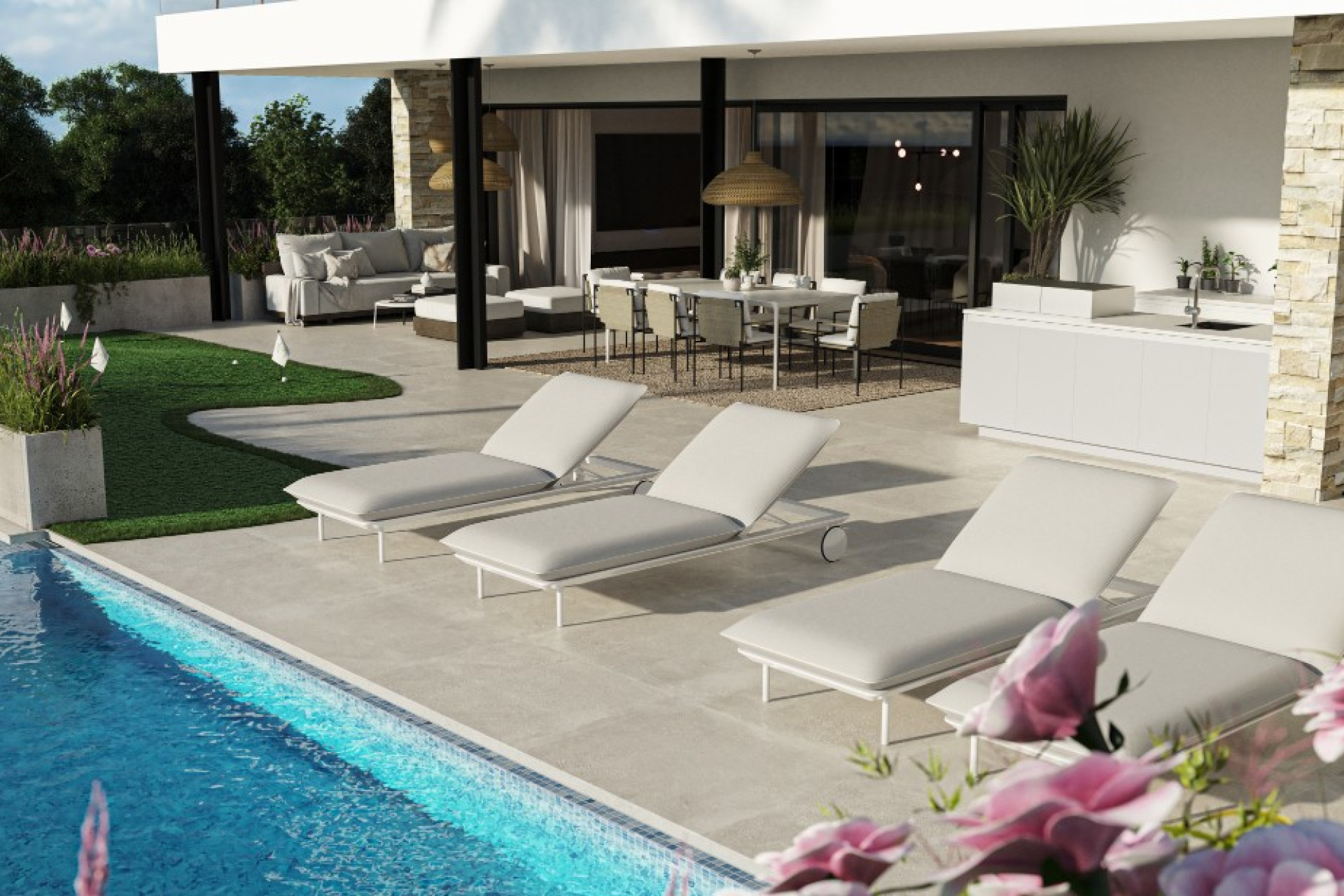 Obra nueva - 1. Apartamento / piso - Las Colinas Golf and Country Club - Costa Blanca Sur