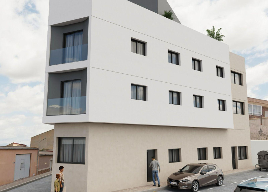 Obra nueva - 1. Apartamento / piso - Mazarrón - pueblo