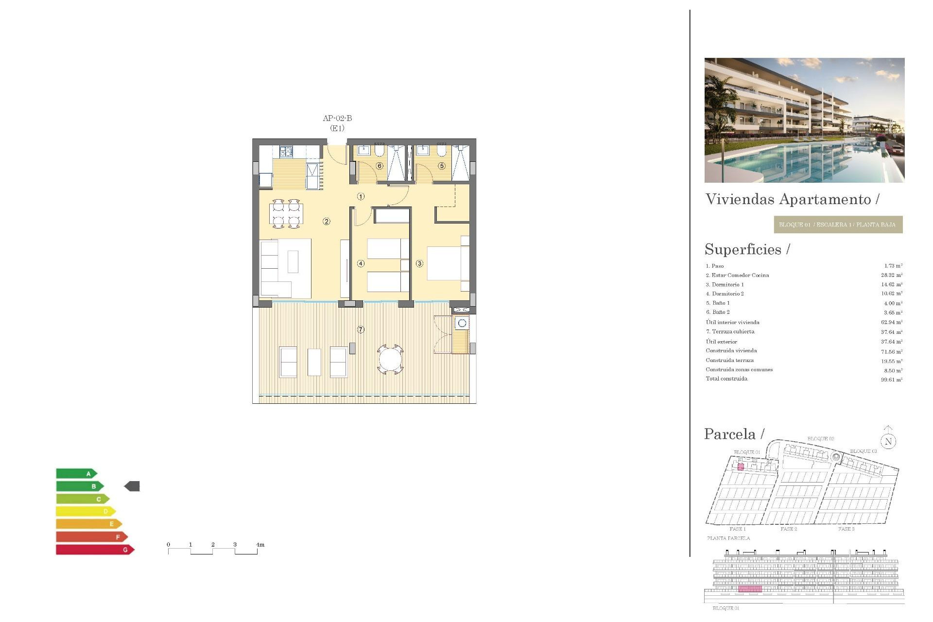 Obra nueva - 1. Apartamento / piso - Mutxamel - Costa Blanca Norte 