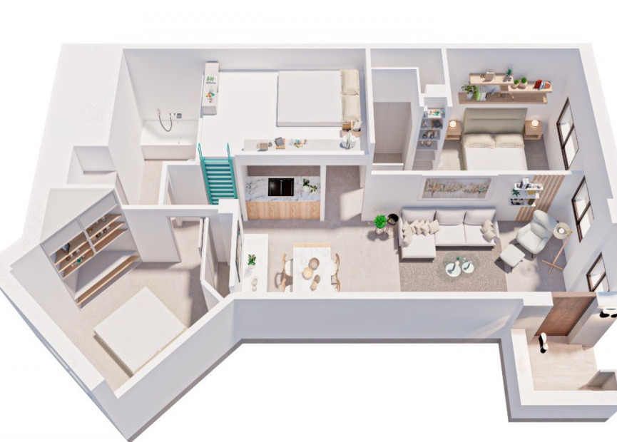 Obra nueva - 1. Apartamento / piso - Pilar de la Horadada - Costa Blanca Sur