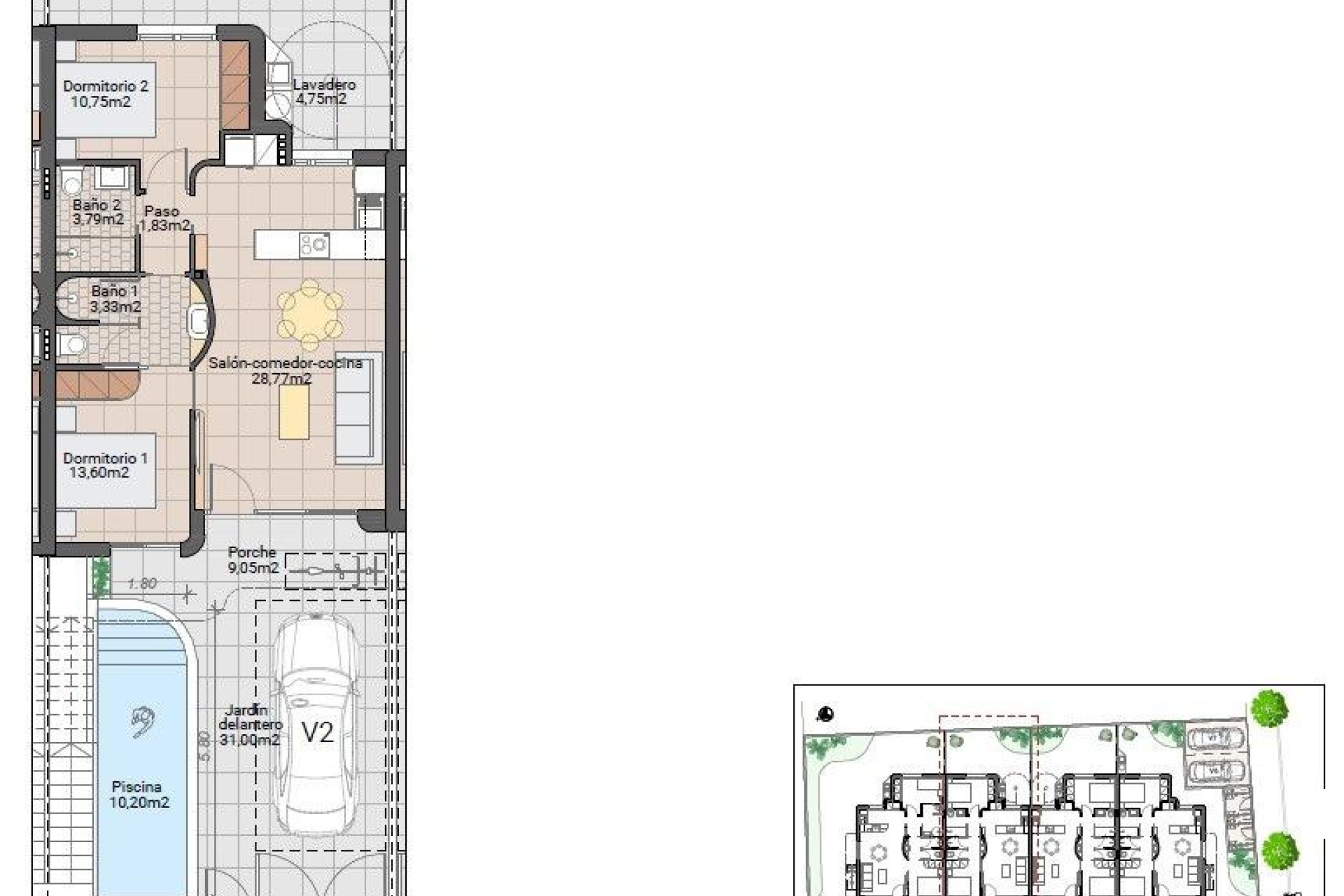 Obra nueva - 1. Apartamento / piso - Pilar de la Horadada - Costa Blanca Sur