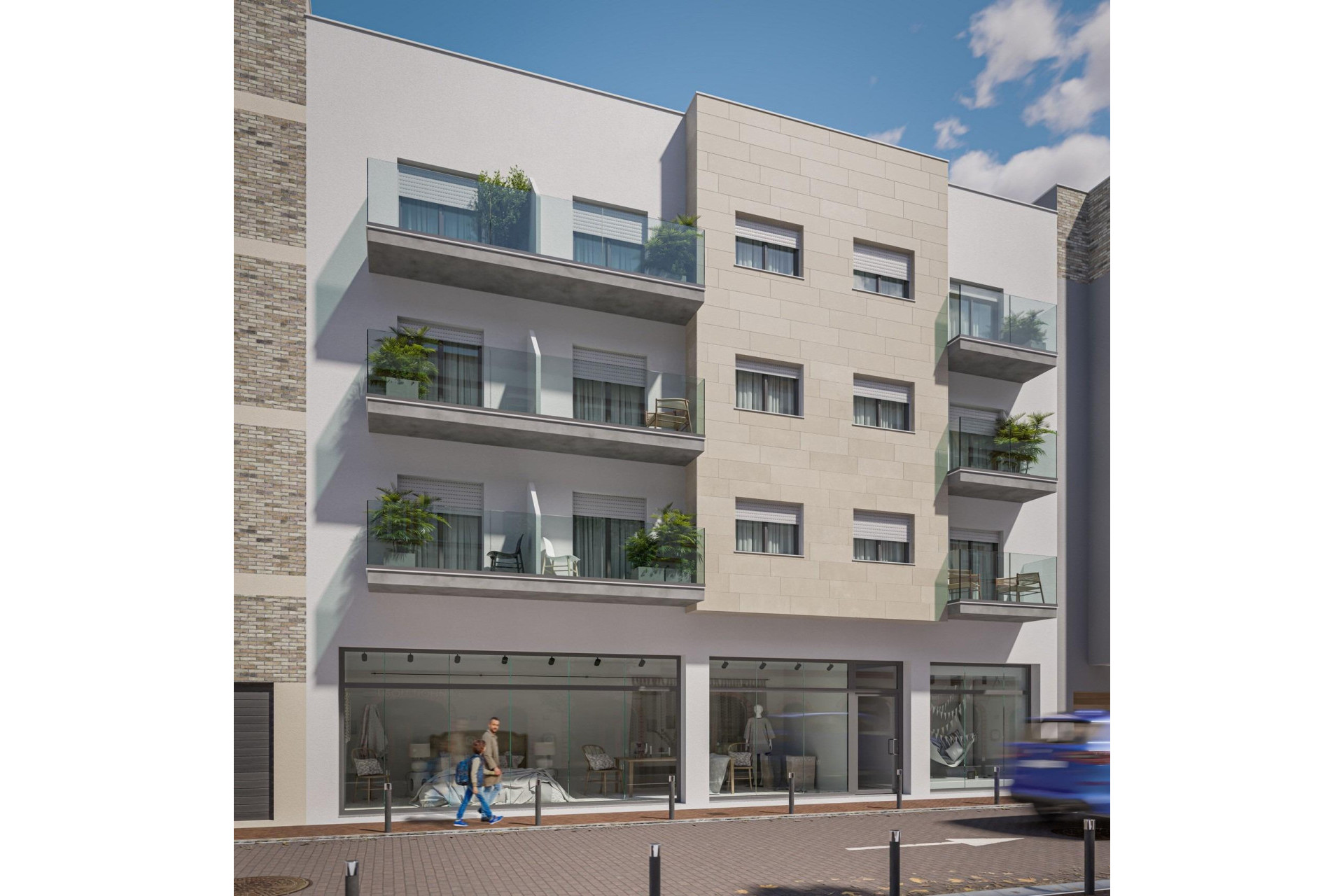 Obra nueva - 1. Apartamento / piso - Puerto de Mazarron - Playa del Puerto