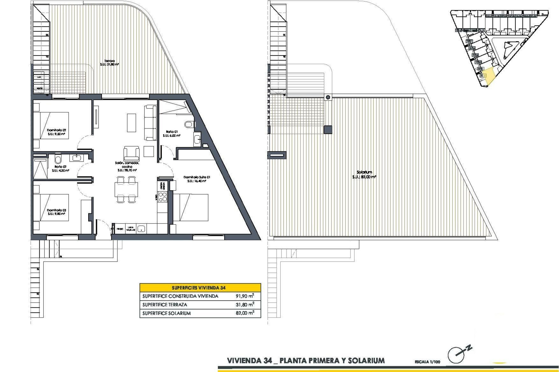 Obra nueva - 1. Apartamento / piso - San Fulgencio - Costa Blanca Sur