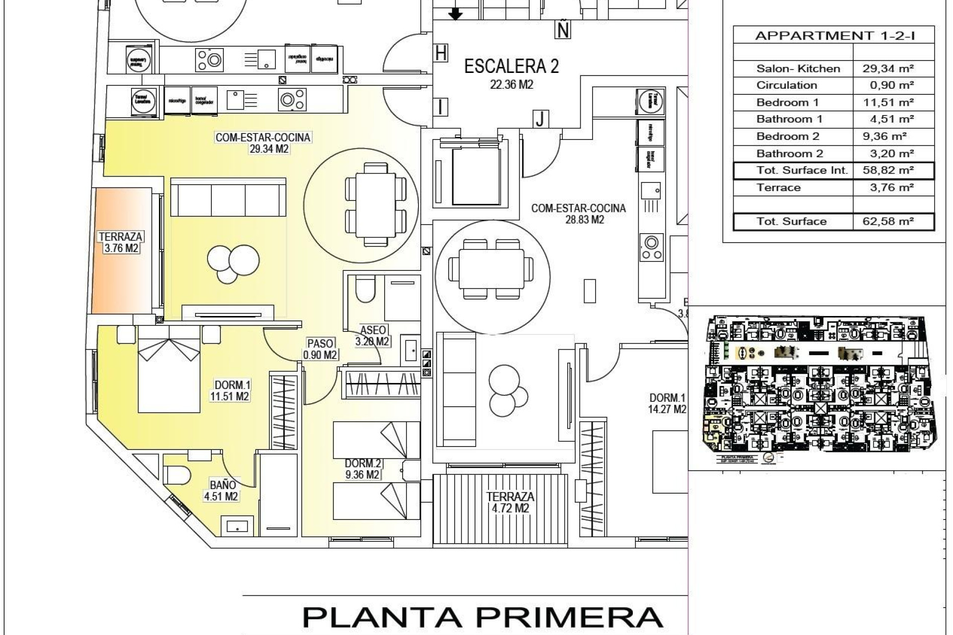 Obra nueva - 1. Apartamento / piso - San Miguel de Salinas - Costa Blanca Sur