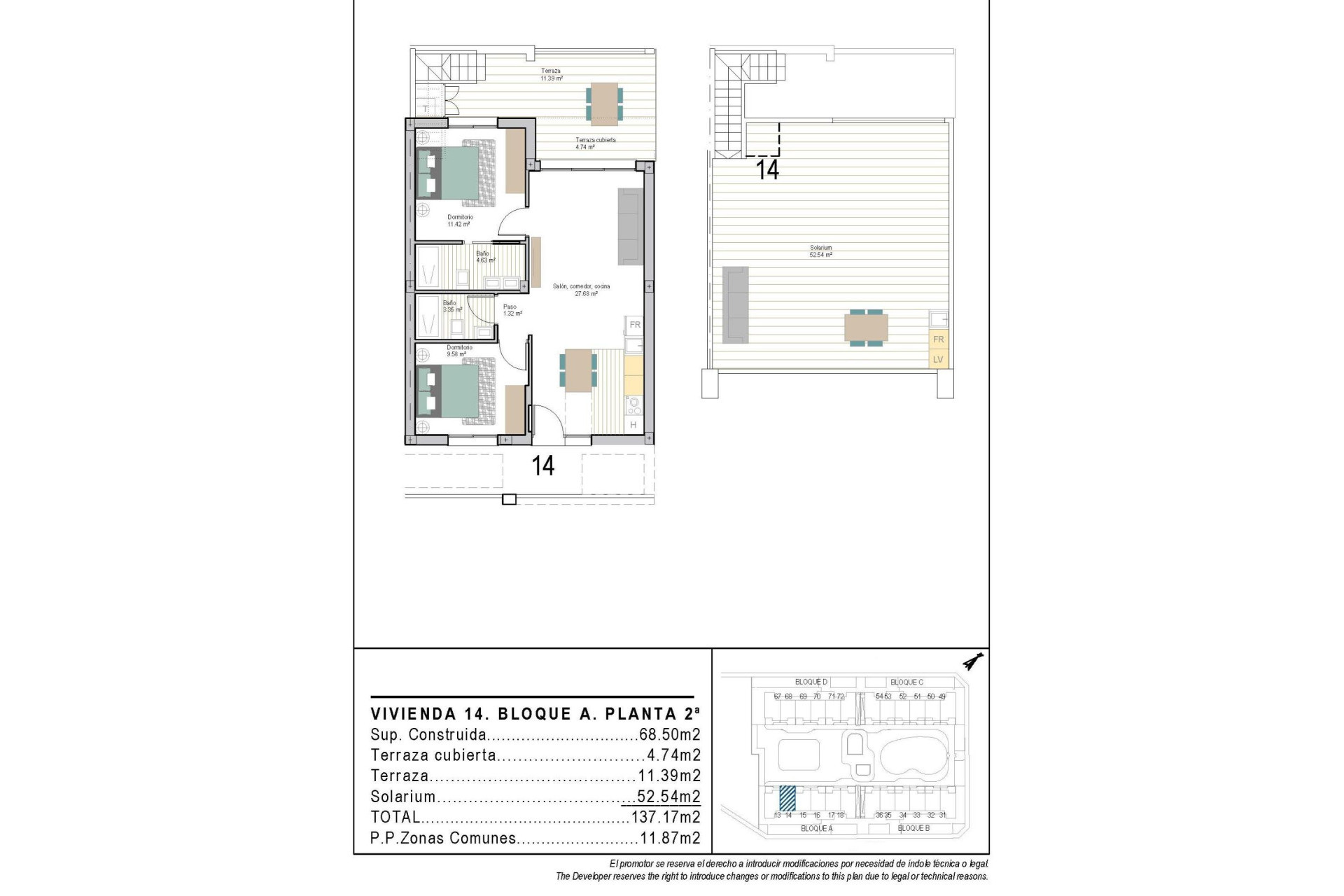 Obra nueva - 1. Apartamento / piso - Torre Pacheco - San Cayetano