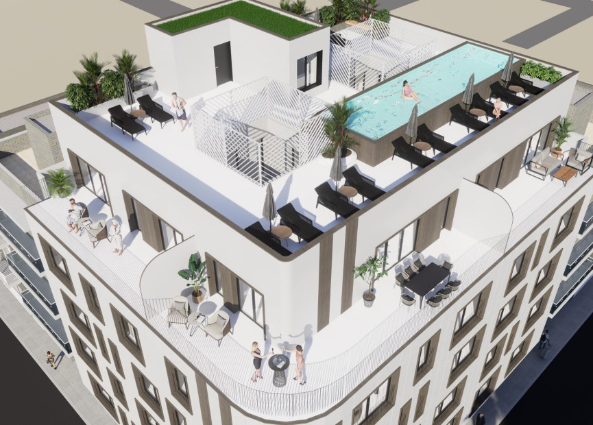 Obra nueva - 1. Apartamento / piso - Torrevieja - Costa Blanca Sur