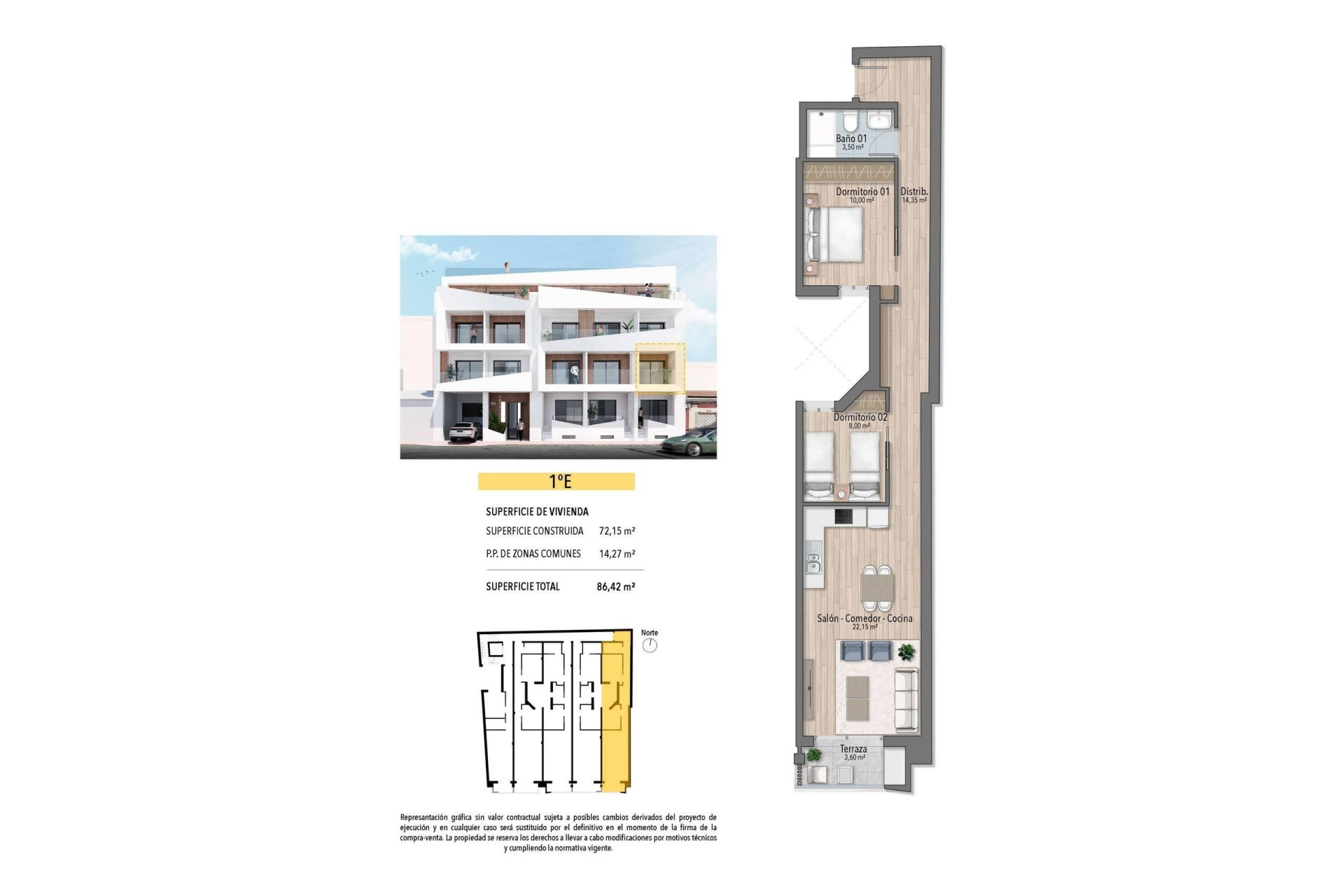 Obra nueva - 1. Apartamento / piso - Torrevieja - Costa Blanca Sur