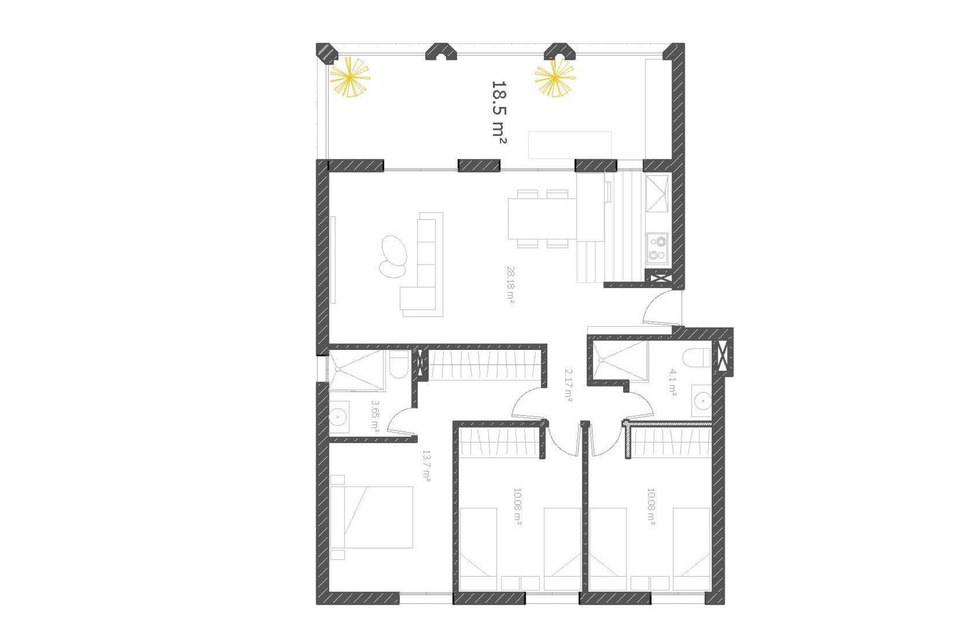 Obra nueva - 1. Apartamento / piso - Villajoyosa - Cala Mallaeta