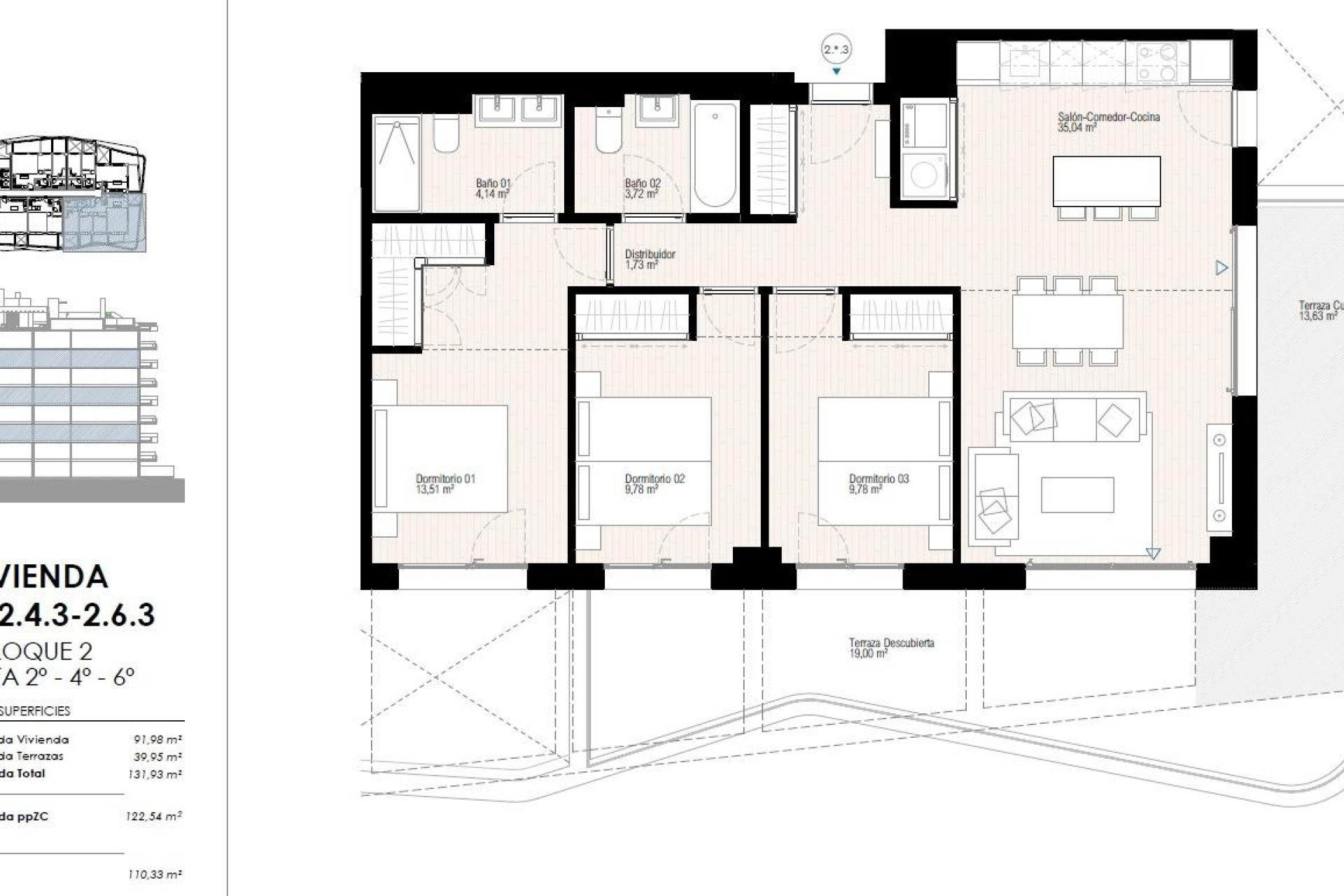 Obra nueva - 1. Apartamento / piso - Villajoyosa - Playa del Torres