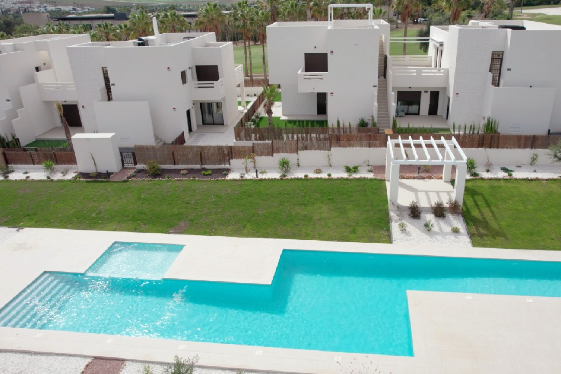 Obra nueva - 2. Chalet adosado - Algorfa - Costa Blanca Sur