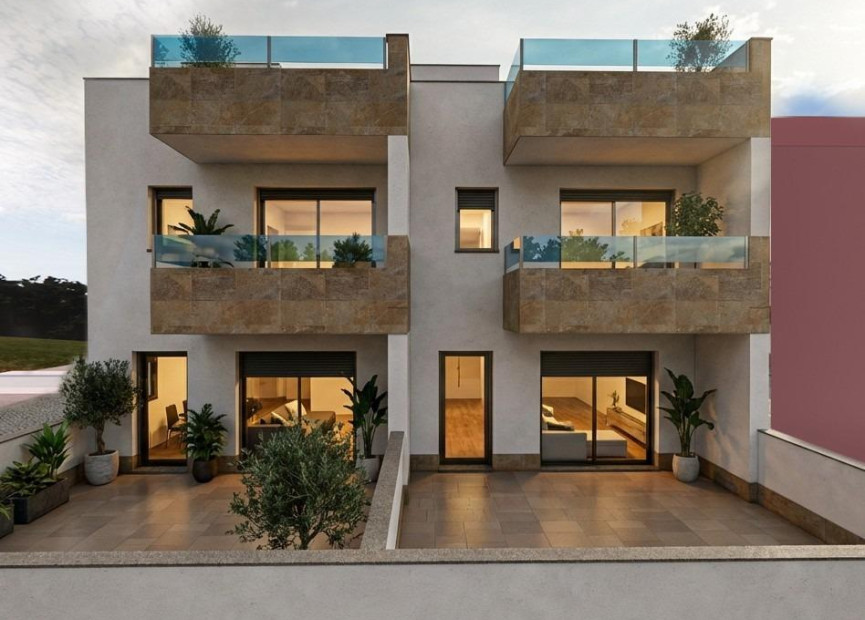 Obra nueva - 2. Chalet adosado - Bigastro - Costa Blanca Sur