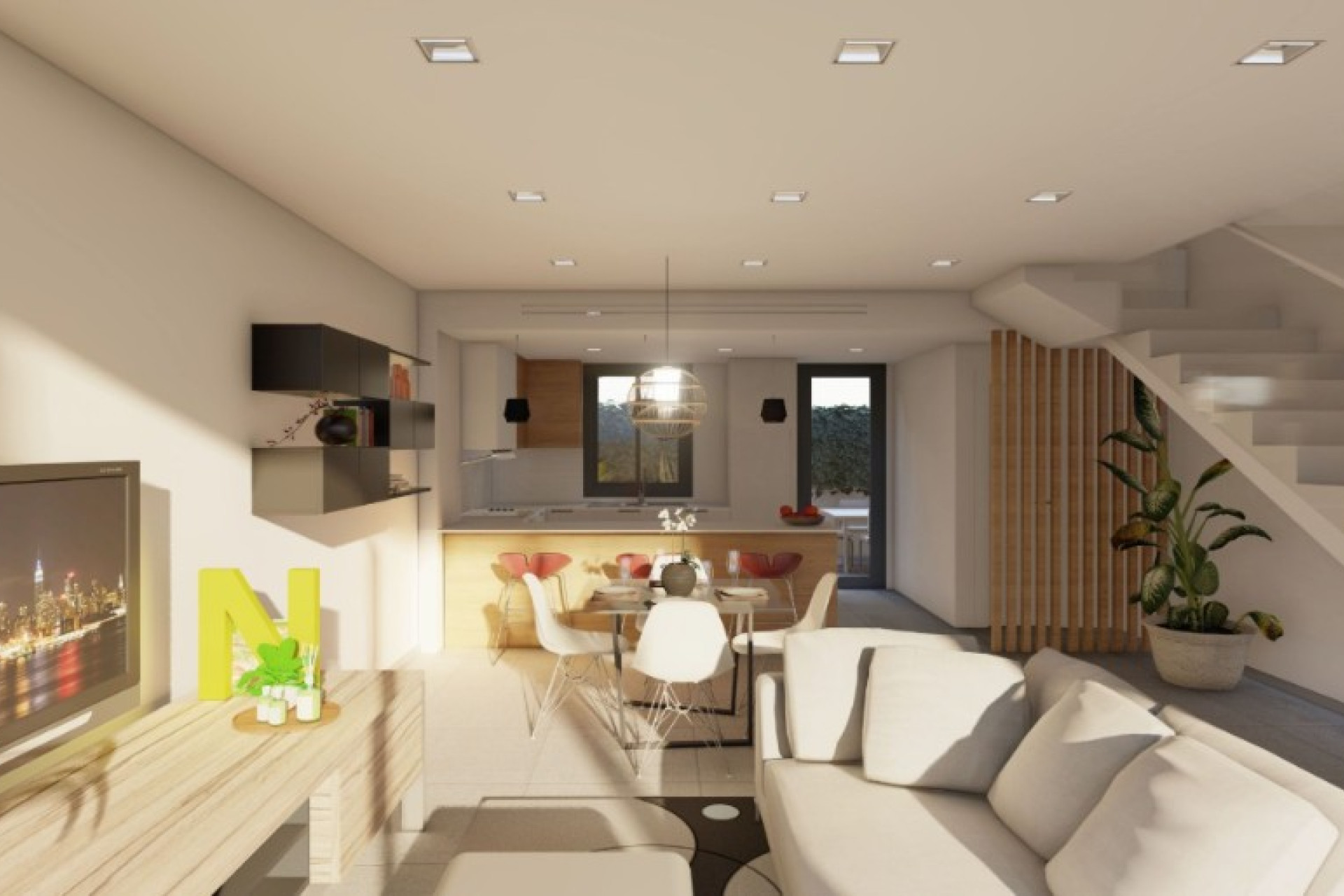 Obra nueva - 2. Chalet adosado - Cox - Costa Blanca Sur