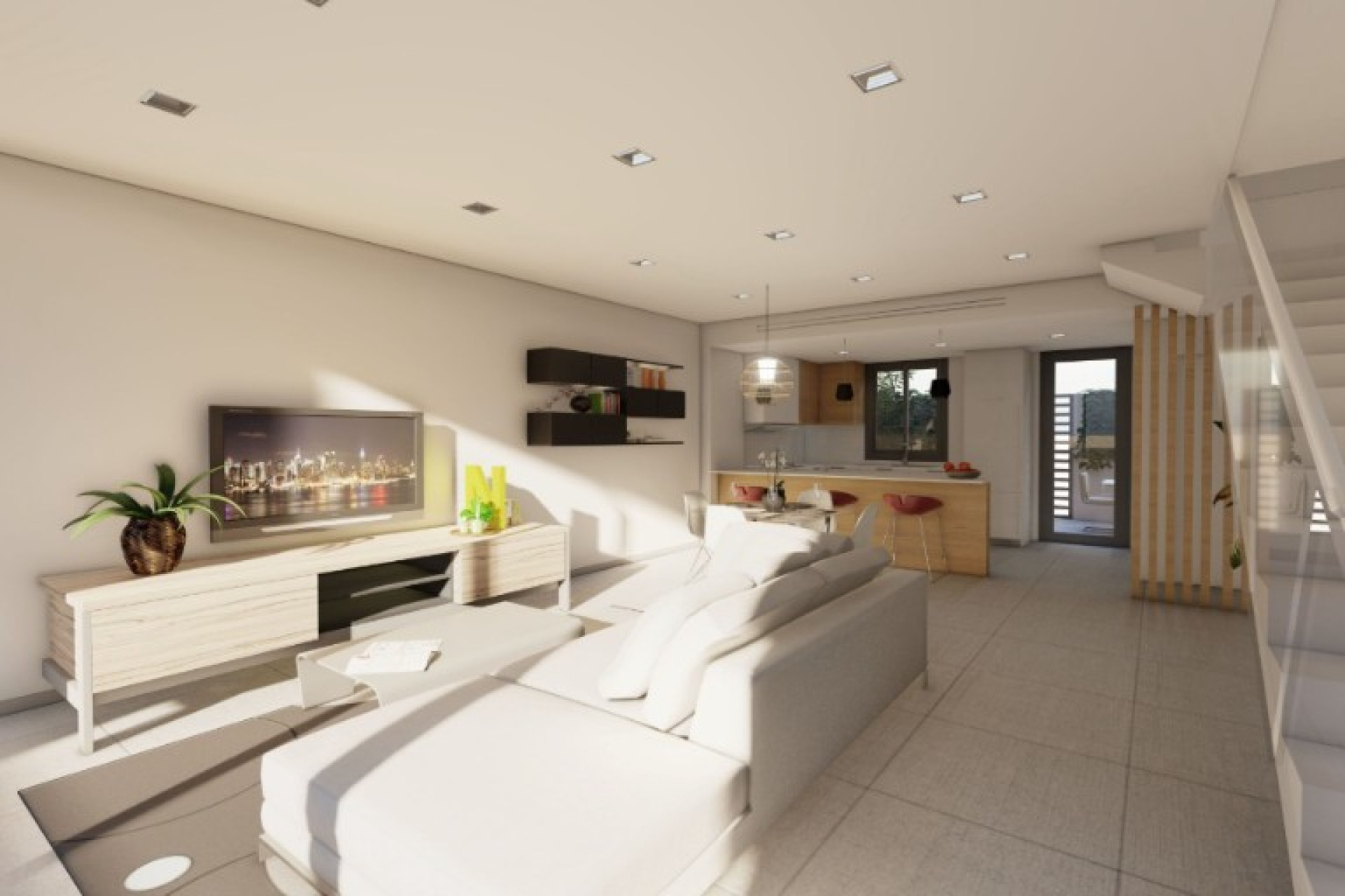 Obra nueva - 2. Chalet adosado - Cox - Costa Blanca Sur