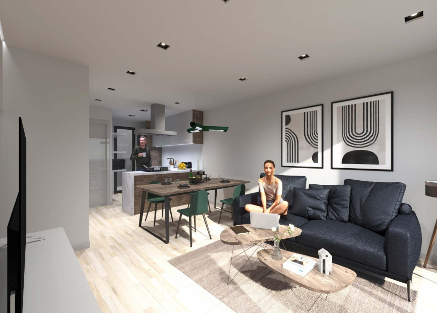 Obra nueva - 2. Chalet adosado - Dolores - Costa Blanca Sur