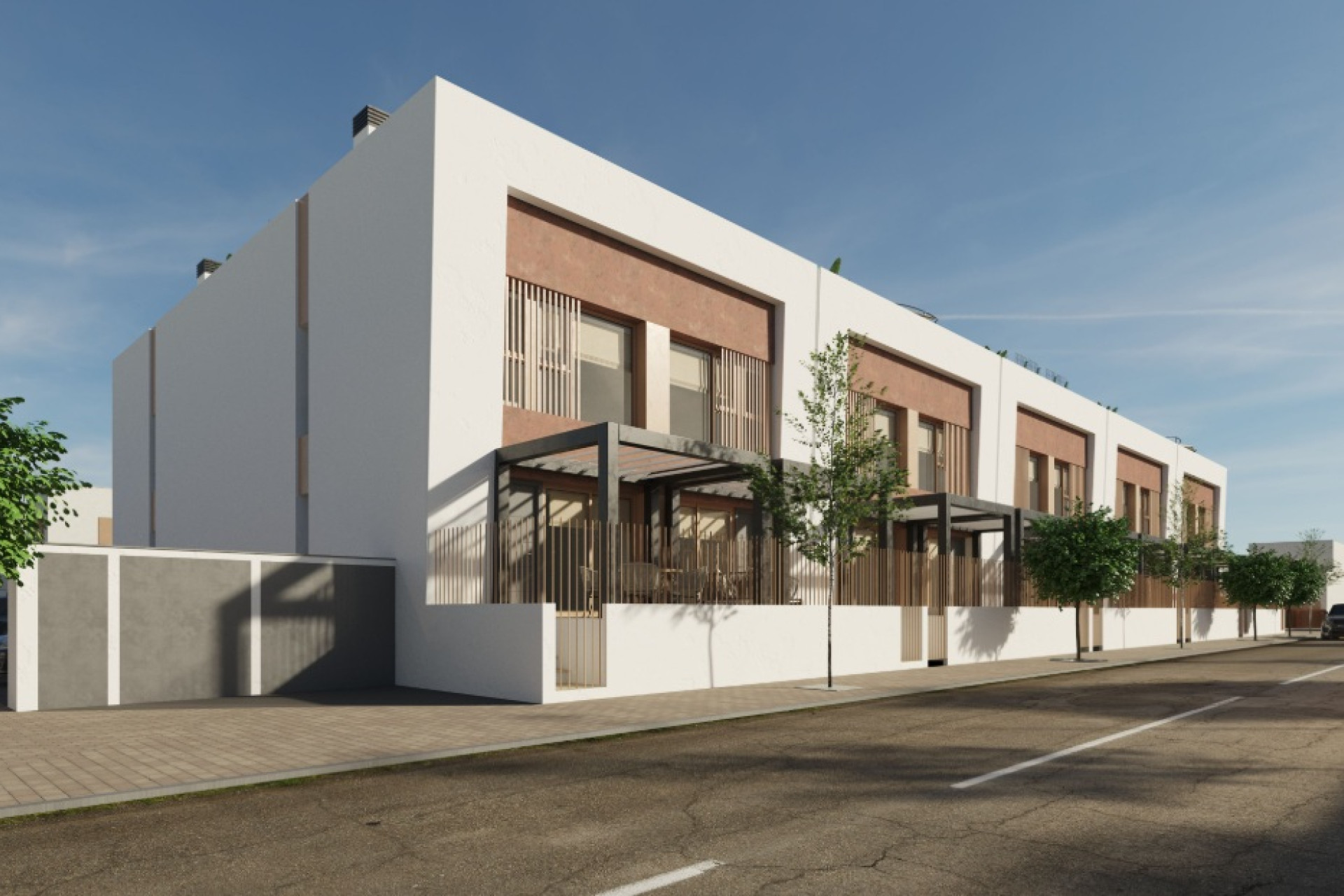 Obra nueva - 2. Chalet adosado - Dolores - Costa Blanca Sur