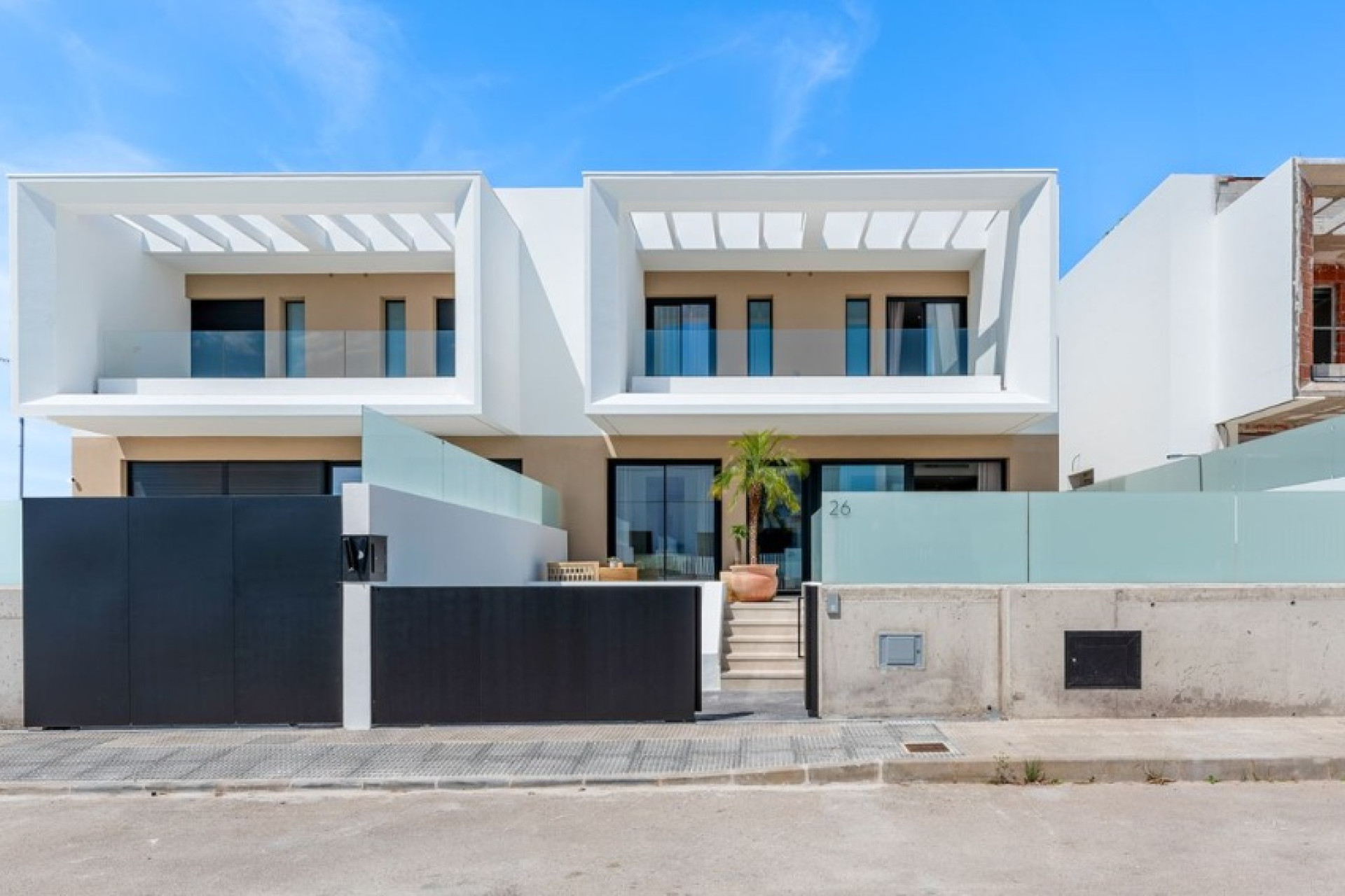 Obra nueva - 2. Chalet adosado - Dolores - Costa Blanca Sur