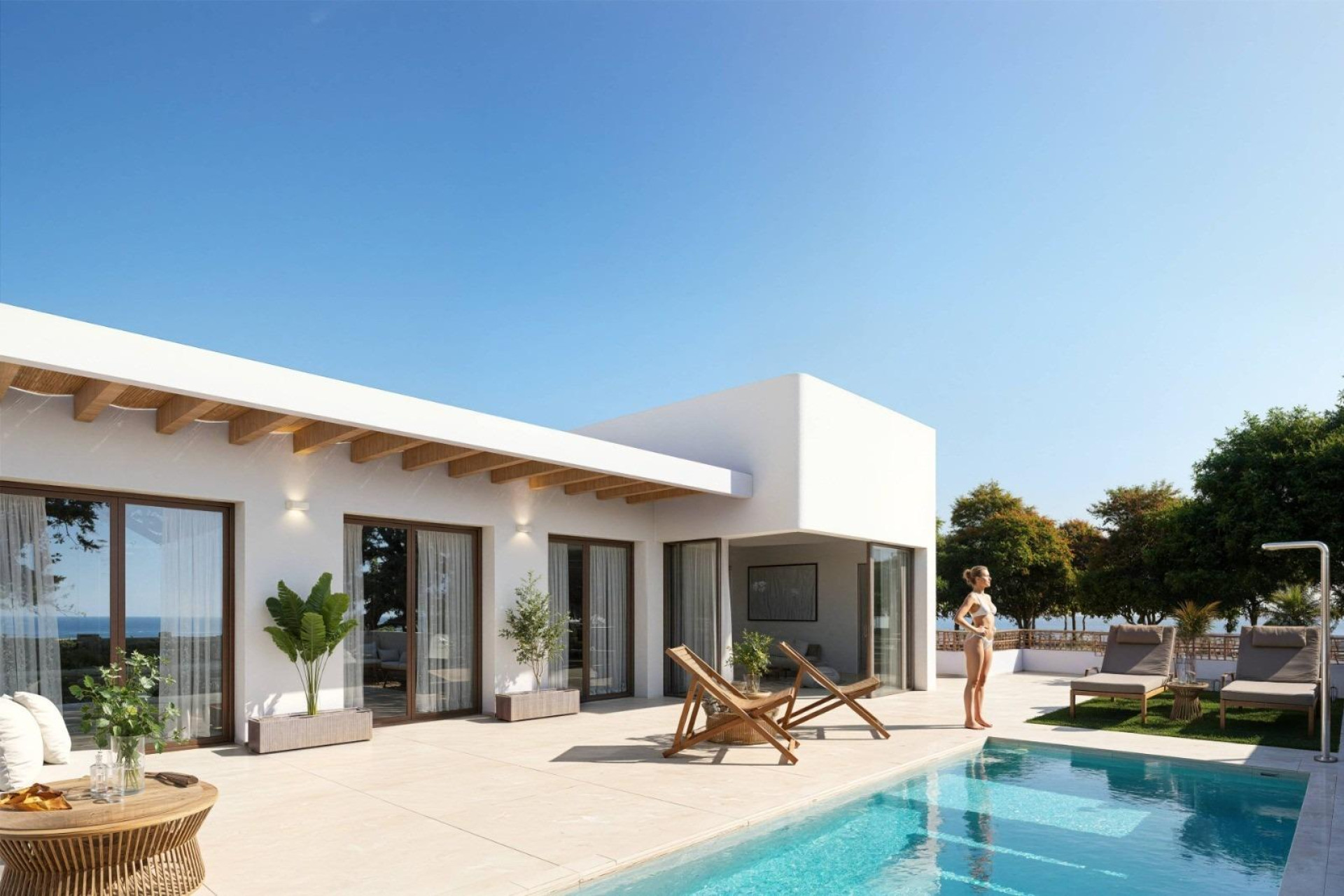 Obra nueva - 2. Chalet adosado - Dolores - Costa Blanca Sur