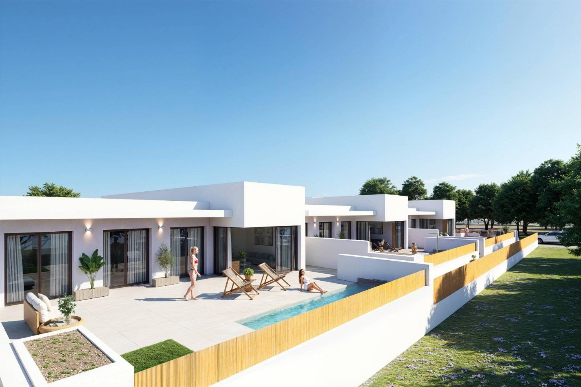 Obra nueva - 2. Chalet adosado - Dolores - Costa Blanca Sur