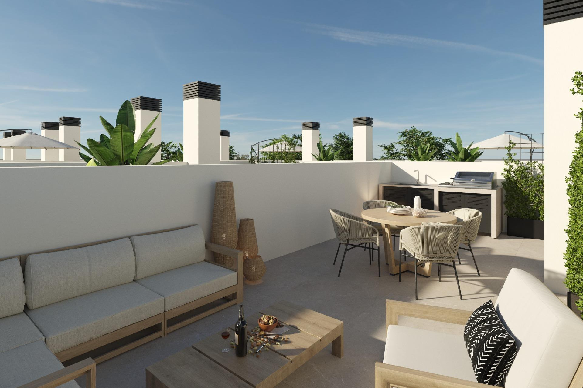Obra nueva - 2. Chalet adosado - Dolores - Costa Blanca Sur