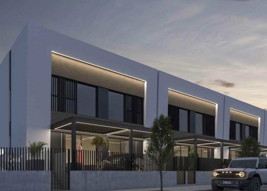 Obra nueva - 2. Chalet adosado - Dolores - Costa Blanca Sur