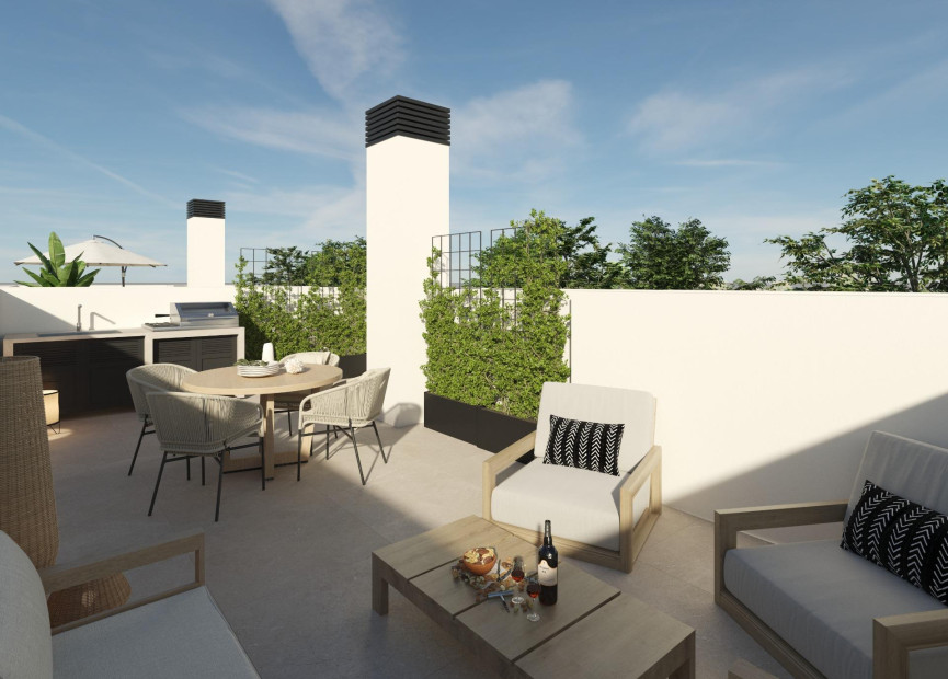 Obra nueva - 2. Chalet adosado - Dolores - Costa Blanca Sur