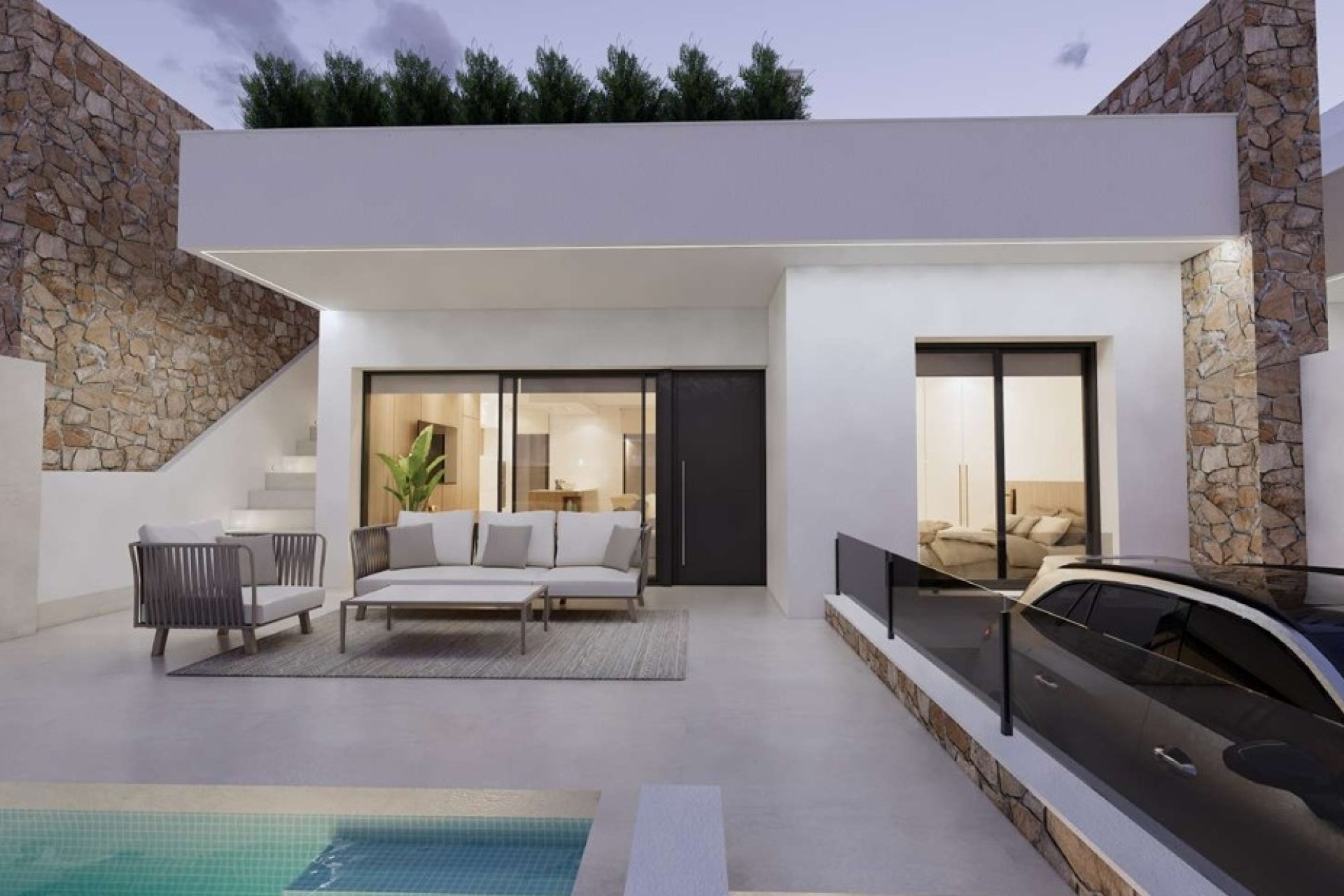 Obra nueva - 2. Chalet adosado - Dolores - Costa Blanca Sur