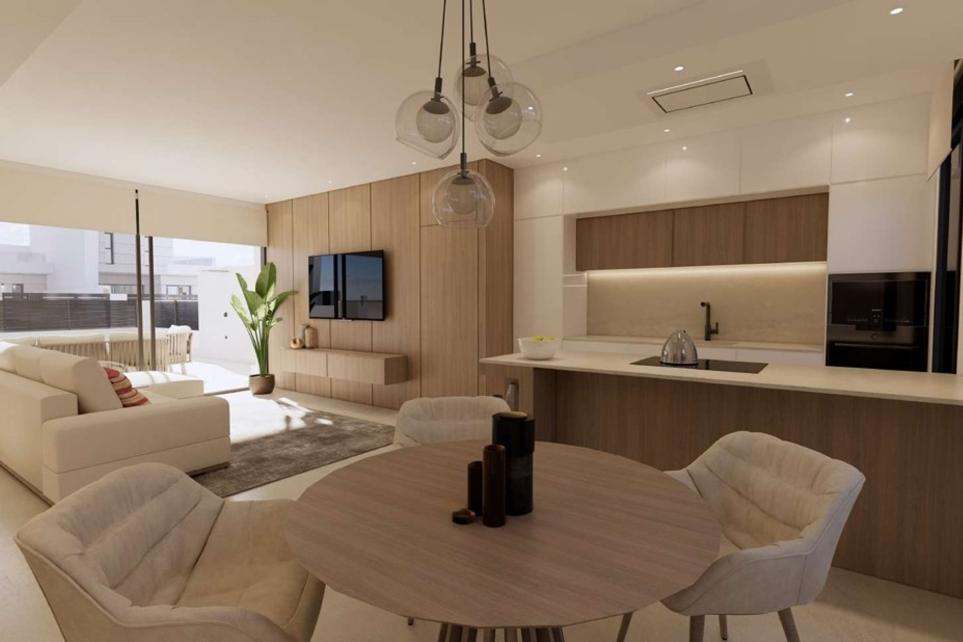 Obra nueva - 2. Chalet adosado - Dolores - Costa Blanca Sur