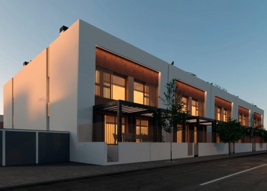 Obra nueva - 2. Chalet adosado - Dolores - Costa Blanca Sur
