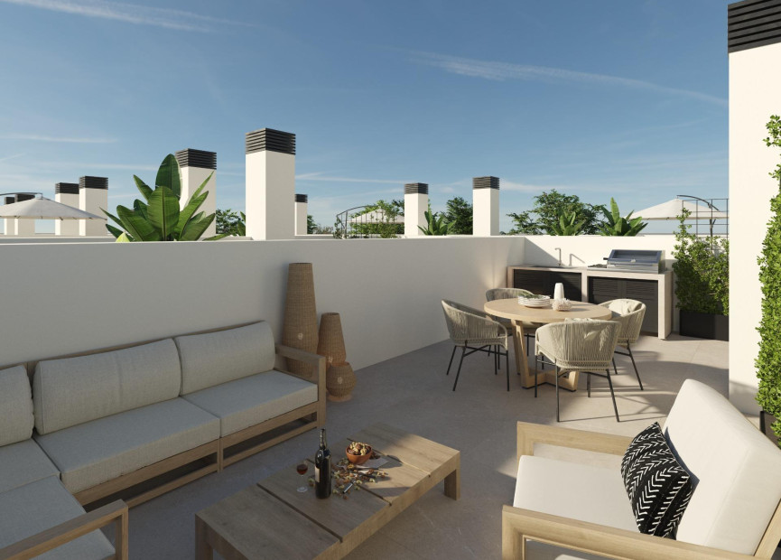 Obra nueva - 2. Chalet adosado - Dolores - Costa Blanca Sur