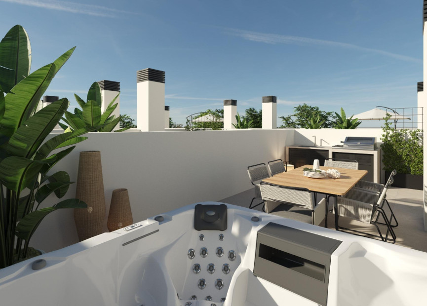 Obra nueva - 2. Chalet adosado - Dolores - Costa Blanca Sur