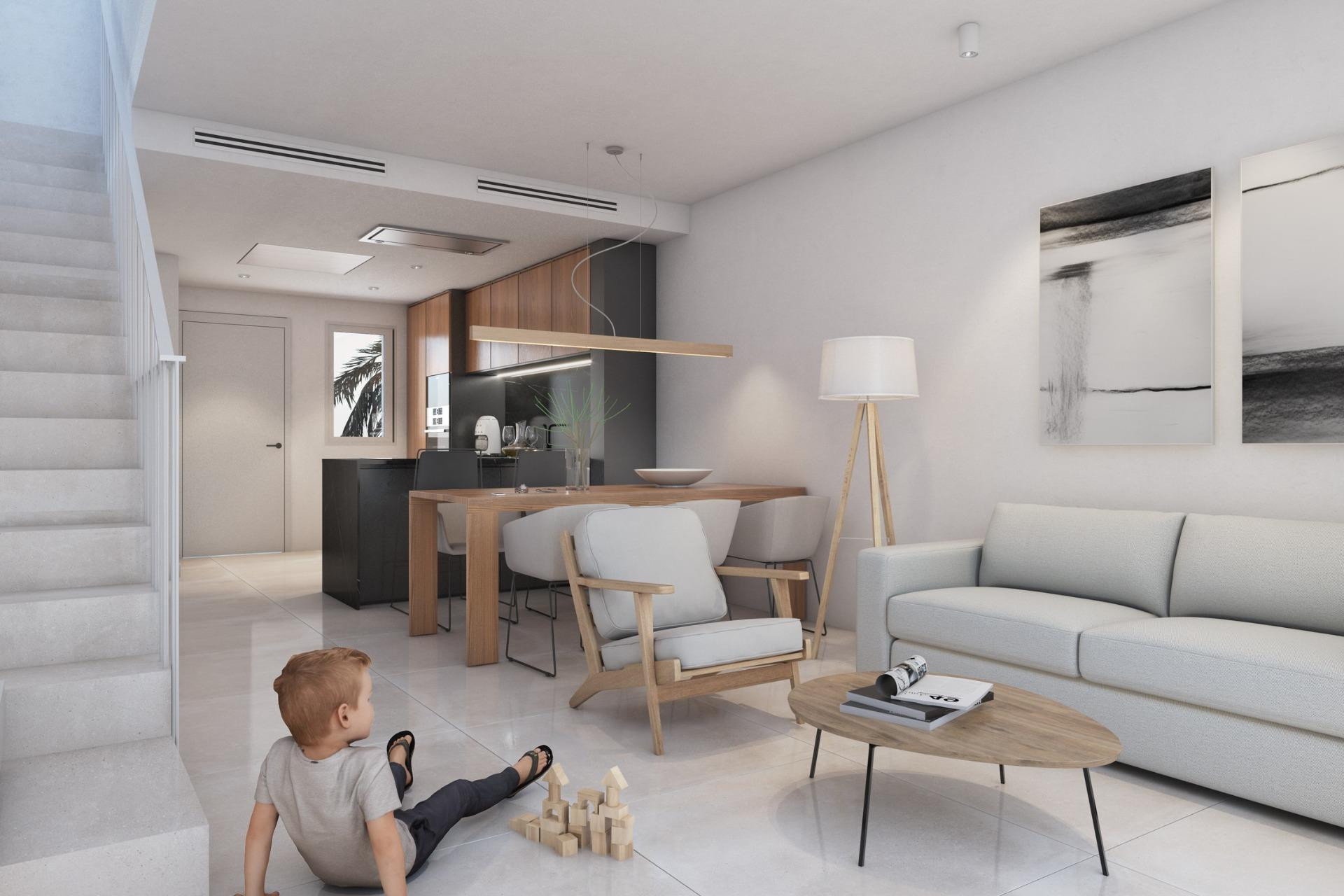 Obra nueva - 2. Chalet adosado - El Ràfol D'Almúnia - Costa Blanca Norte 