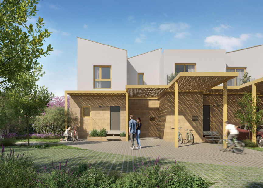 Obra nueva - 2. Chalet adosado - El Verger - Costa Blanca Norte 