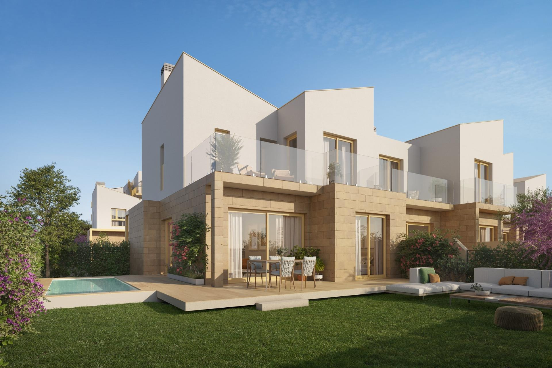 Obra nueva - 2. Chalet adosado - El Verger - Costa Blanca Norte 